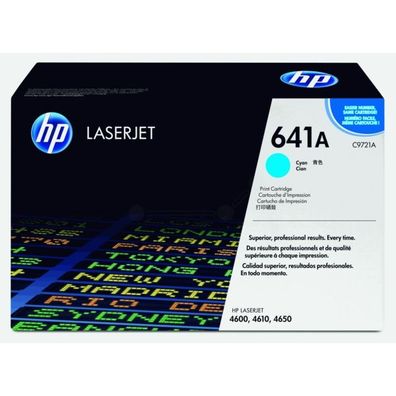 Original HP 641A C9721A Toner cyan