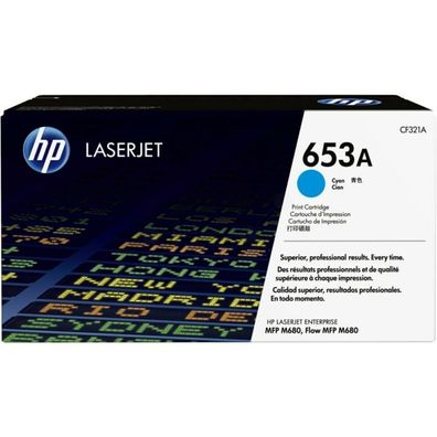 Original HP 653A CF321A Toner cyan
