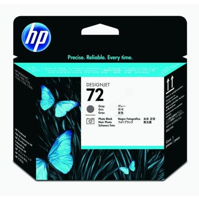 Original HP 72 C9380A Druckkopf schwarz grau