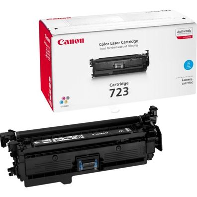 Original Canon 723 2643B002 Toner cyan