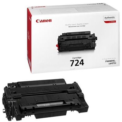 Original Canon 724 3481B002 Toner schwarz