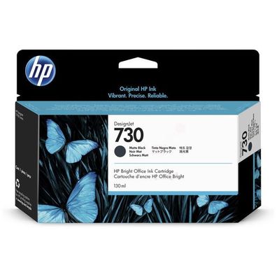 Original HP 730 P2V65A Tinte matt schwarz