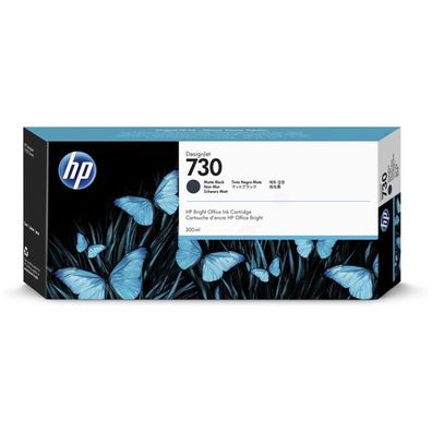 Original HP 730 P2V71A Tinte matt schwarz