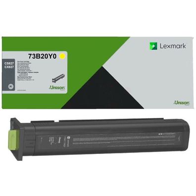 Original Lexmark 73B20Y0 073B20Y0 Toner gelb