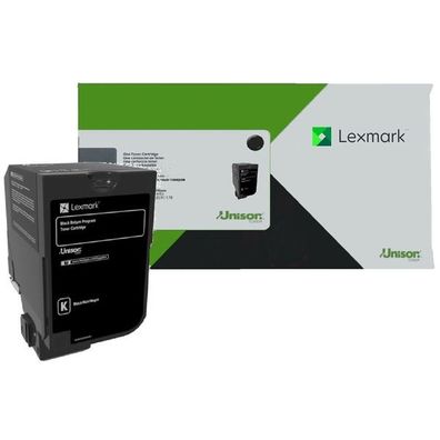 Original Lexmark 74C20K0 74C20KE Toner schwarz