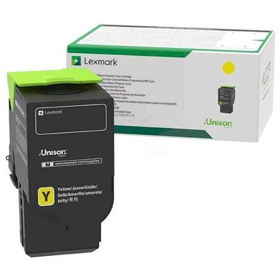 Original Lexmark 78C2UY0 078C2UY0 Toner gelb