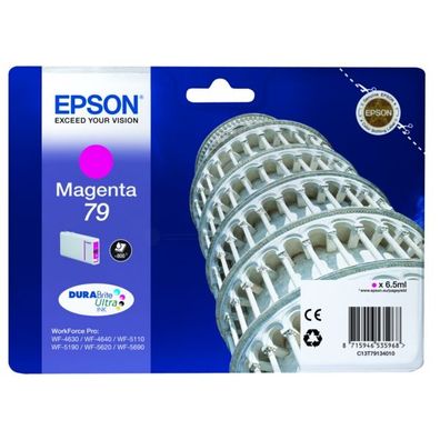 Original Epson 79 T7913 C13T79134010 Tinte magenta