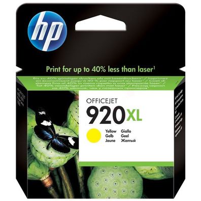 Original HP 920XL CD974AE Tinte gelb