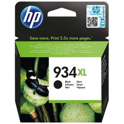 Original HP 934XL C2P23AE Tinte schwarz