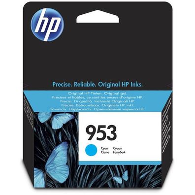 Original HP 953 F6U12AE Tinte cyan