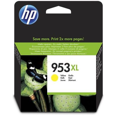 Original HP 953XL F6U18AE Tinte gelb