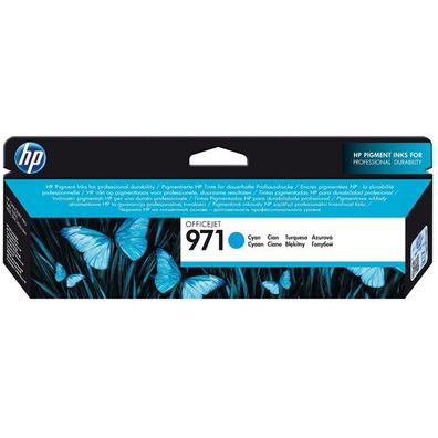 Original HP 971 CN622AE Tinte cyan