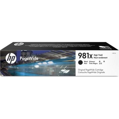 Original HP 981X L0R12A Tinte schwarz