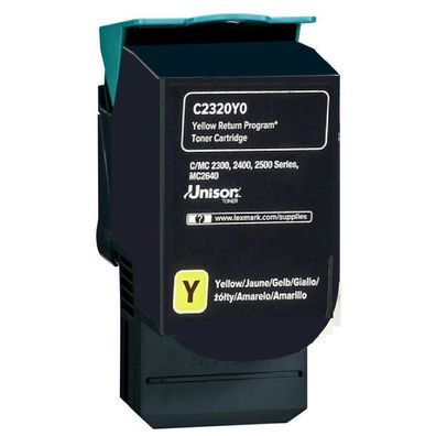 Original Lexmark C232HY0 0C232HY0 Toner gelb