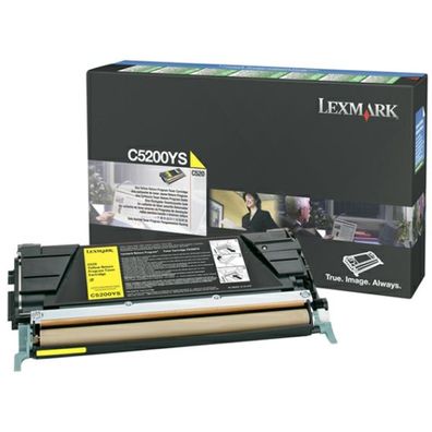 Original Lexmark C5200YS 0C5200YS Toner gelb