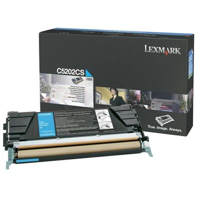 Original Lexmark C5202CS 0C5202CS Toner cyan