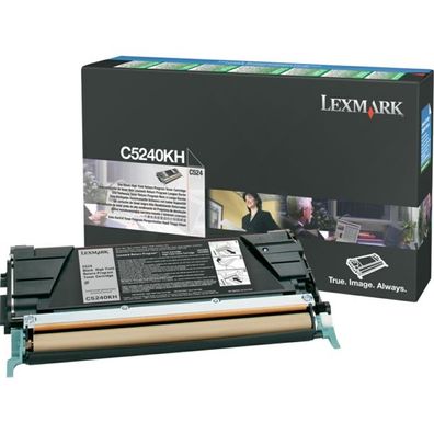 Original Lexmark C5240KH 0C5240KH Toner schwarz
