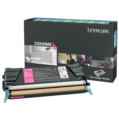 Original Lexmark C5340MX 0C5340MX Toner magenta