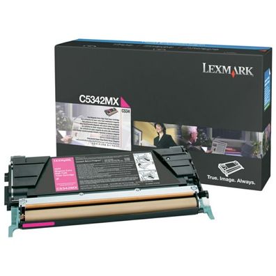 Original Lexmark C5342MX 0C5342MX Toner magenta