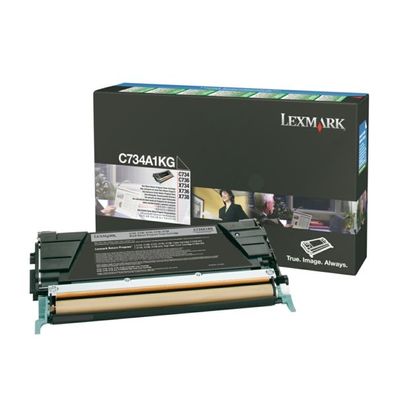 Original Lexmark C734A1KG 0C734A1KG Toner schwarz