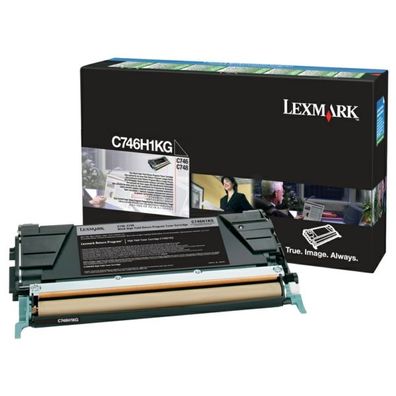 Original Lexmark C746H1KG 0C746H1KG Toner schwarz