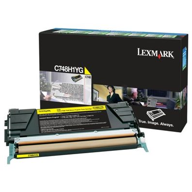 Original Lexmark C748H1YG 0C748H1YG Toner gelb