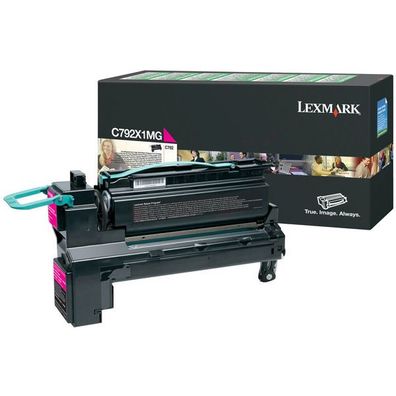 Original Lexmark C792X1MG 0C792X1MG Toner magenta