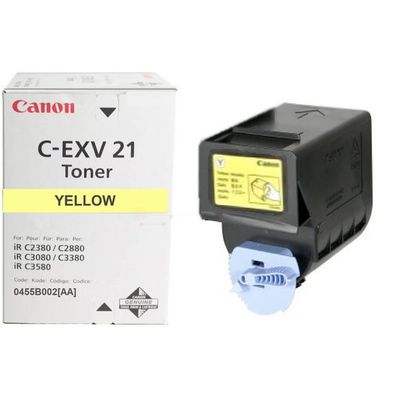Original Canon C-EXV 21 0455B002 Toner gelb