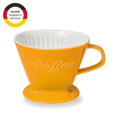 Kaffeefilter | verschiedene Farben Gr. 4 aus Porzellan