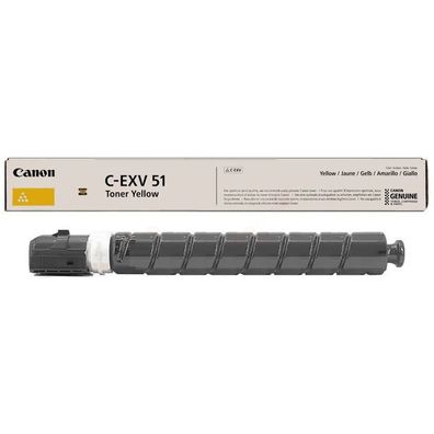 Original Canon C-EXV 51 Y 0484C002 Toner gelb