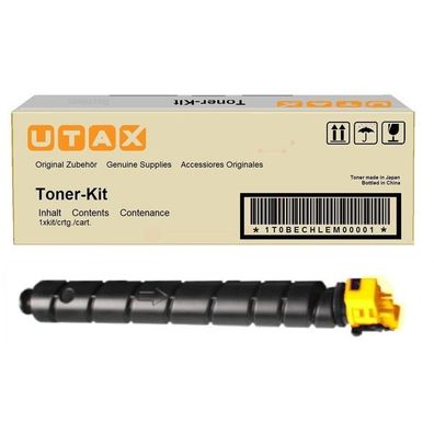Original Utax CK-8513 Y 1T02RMAUT0 Toner gelb