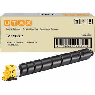 Original Utax CK-8514 Y 1T02NDAUT1 1T02NDAUT0 Toner gelb
