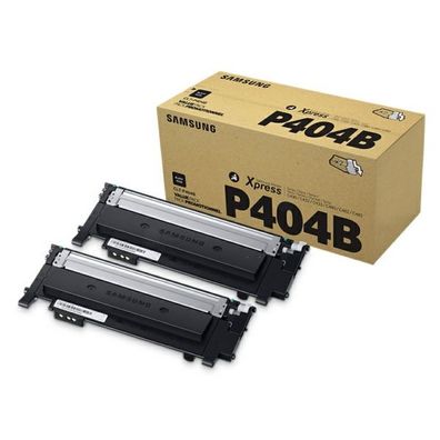 Original Samsung CLT-P404B SU364A Toner Doppelpack schwarz 2 Stück