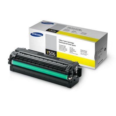 Original Samsung CLT-Y506L SU515A Toner gelb