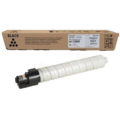Original Ricoh DT3000BLK 842030 884946 888640 Toner schwarz