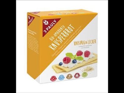 3PAULY Bio Knusperbrot Amaranth 100g