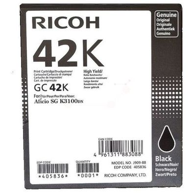 Original Ricoh GC-42 K 405836 Tinte schwarz