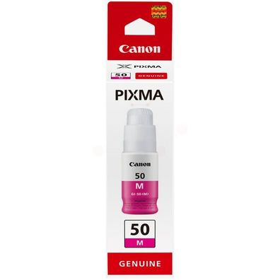 Original Canon GI-50 M 3404C001 Tinte magenta