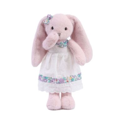 BobyBobo Plüschspielzeug Hase mit Kleid 42 cm Süßes Stofftier
