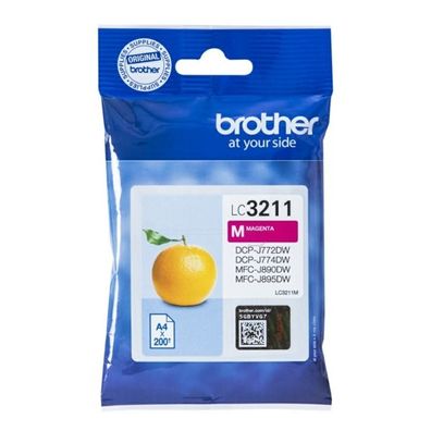 Original Brother LC-3211M Tinte magenta