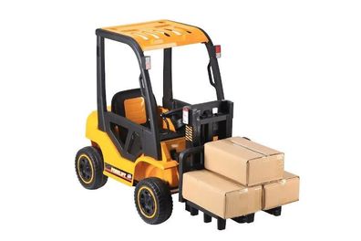 Kinderauto - Elektro Gabelstabler - 12V7AH Akku, 2 Motoren + 2,4Ghz