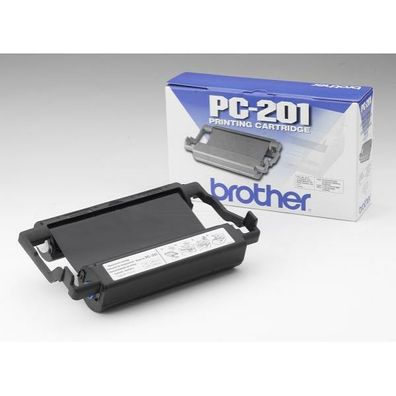 Original Brother PC-201 Thermo-Transfer-Rolle schwarz