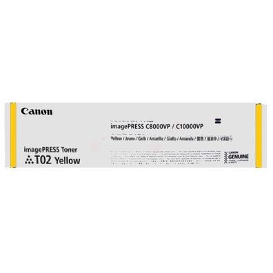 Original Canon T02 8532B001 Toner gelb