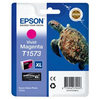 Original Epson T1573 C13T15734010 Tinte magenta