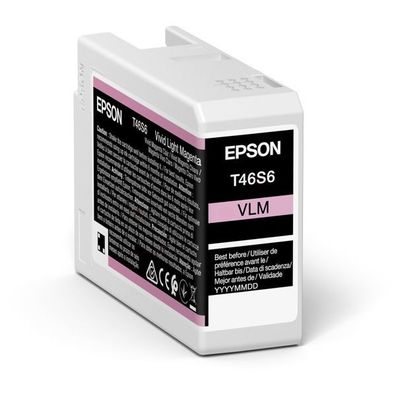 Original Epson T46S6 C13T46S600 Tinte photo magenta