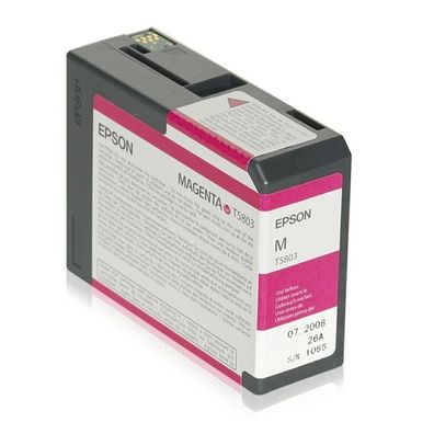 Original Epson T5803 C13T580300 C13T630300 Tinte magenta