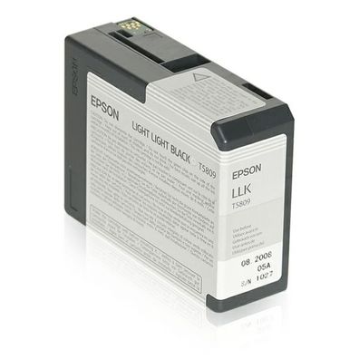 Original Epson T5809 C13T580900 Tinte schwarz