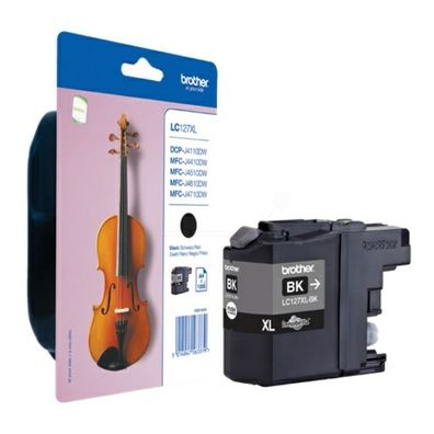 Original Brother LC-127XLBK LC-127XLBKBP LC-127XLBKBPDR Tinte schwarz