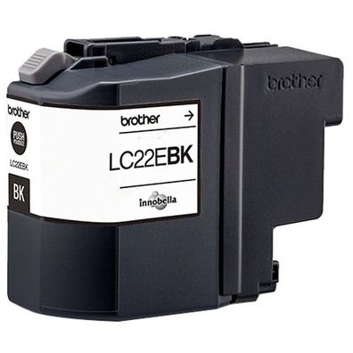 Original Brother LC-22EBK Tinte schwarz