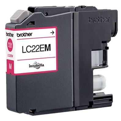 Original Brother LC-22EM Tinte magenta
